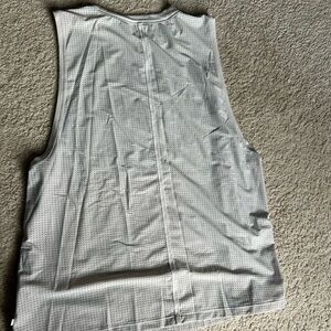 Lululemon white mesh tank top